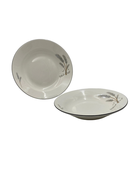 Round Deep Ceramic Plate