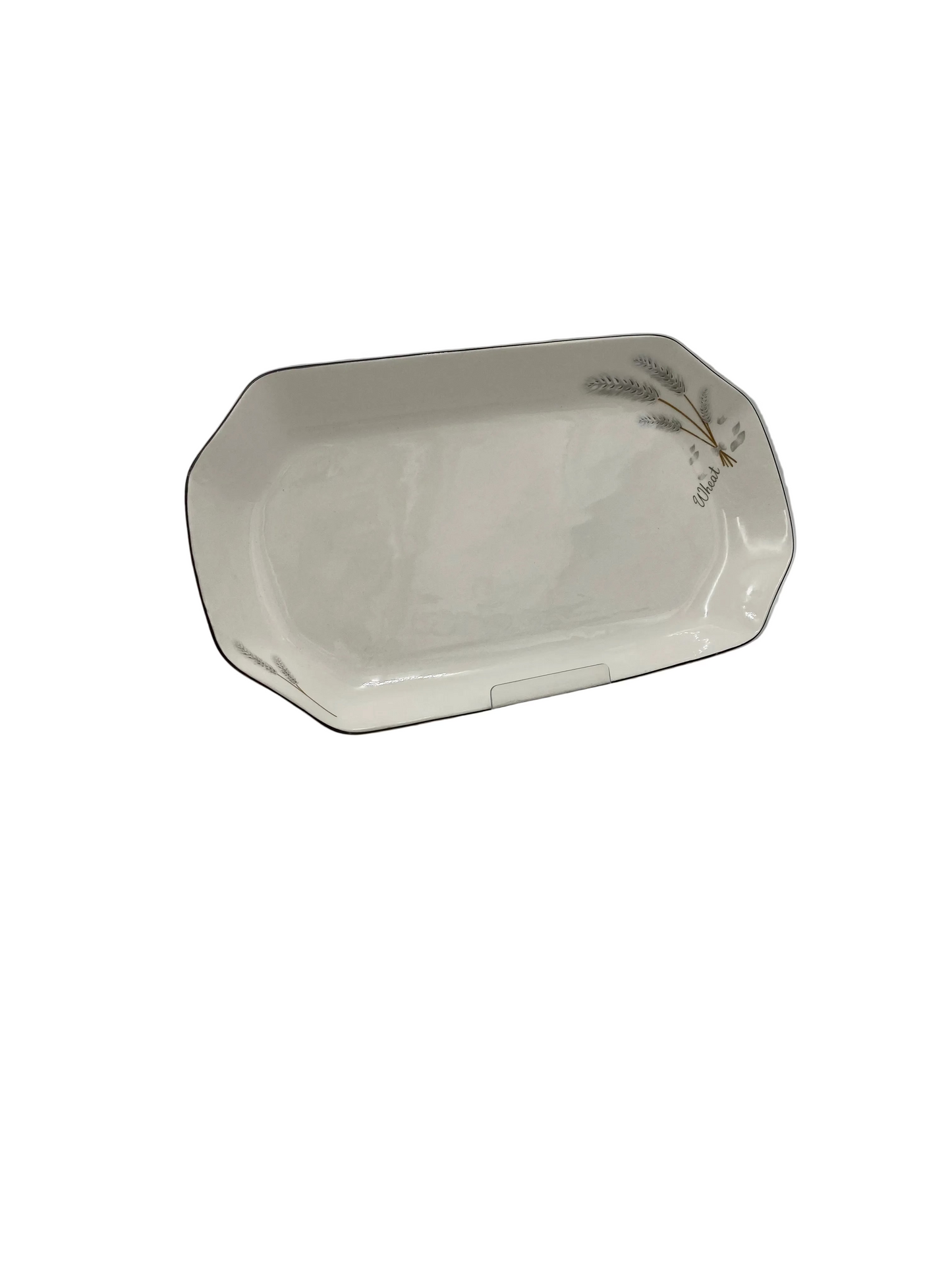 12 Inch Rectangular  Deep Ceramic Plate