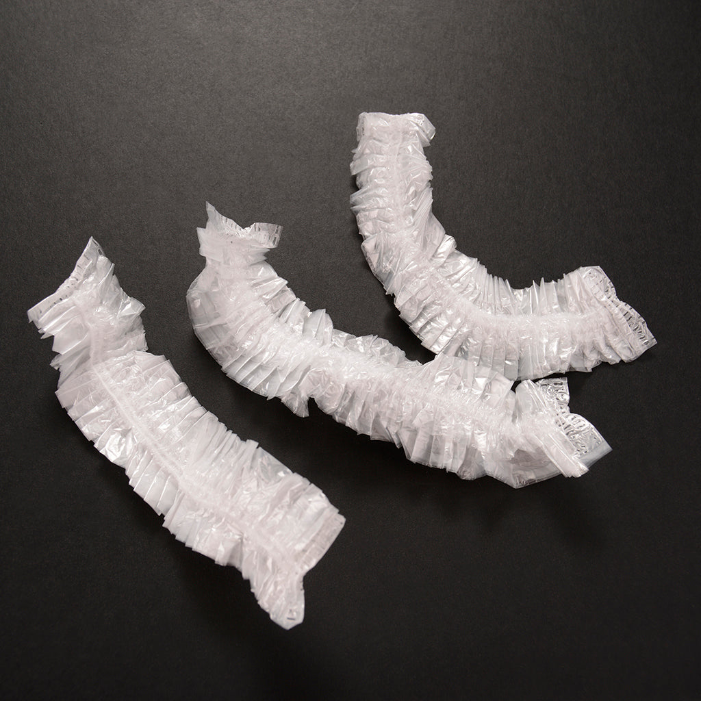 100 Pcs Disposable Plastic Wrap