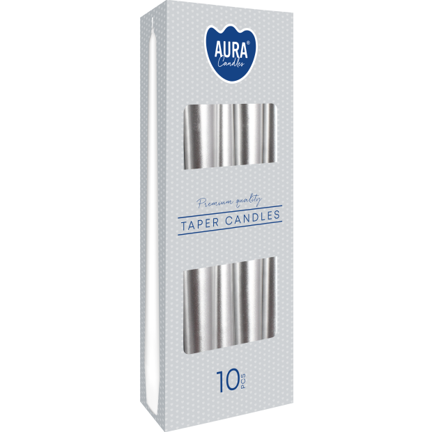 Aura, 10 pcs Taper Candles