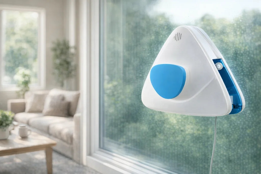 Adjustable Magnetic Window Cleaner for Double-Layer & Thick Glass