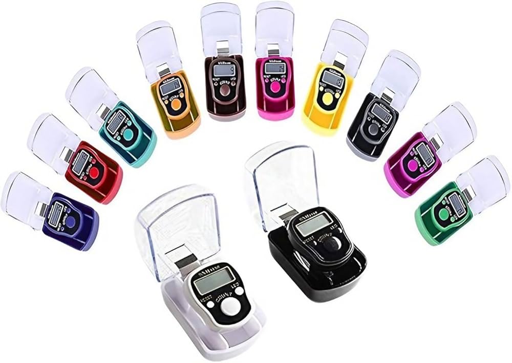 Led Light Finger Counter With Box