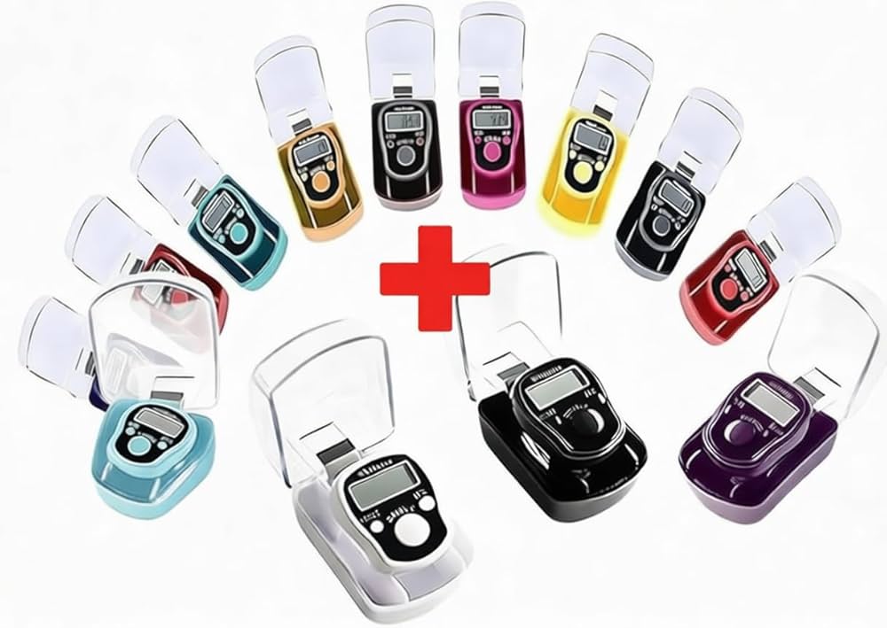 Led Light Finger Counter With Box