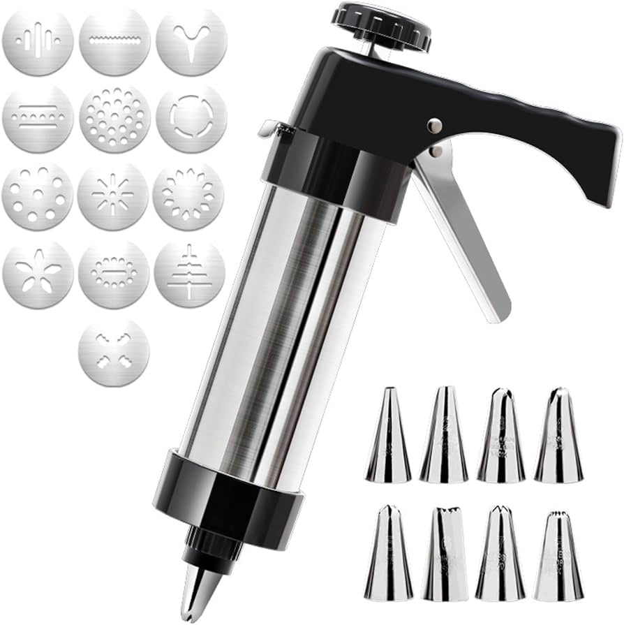 Cookie Press And Icing Set