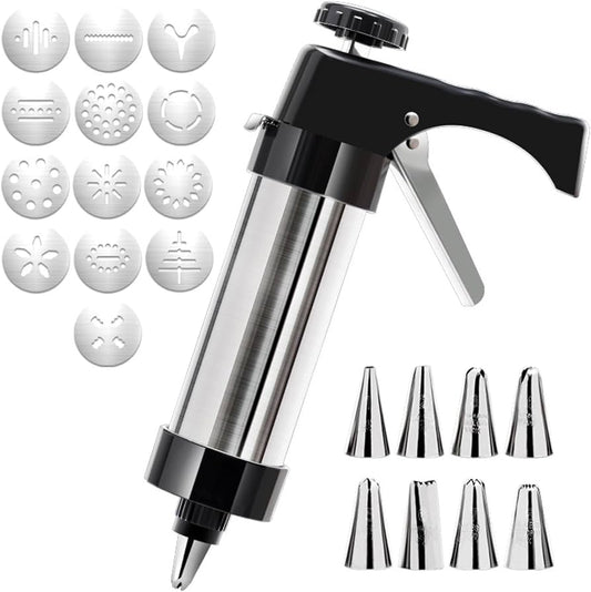 Cookie Press And Icing Set