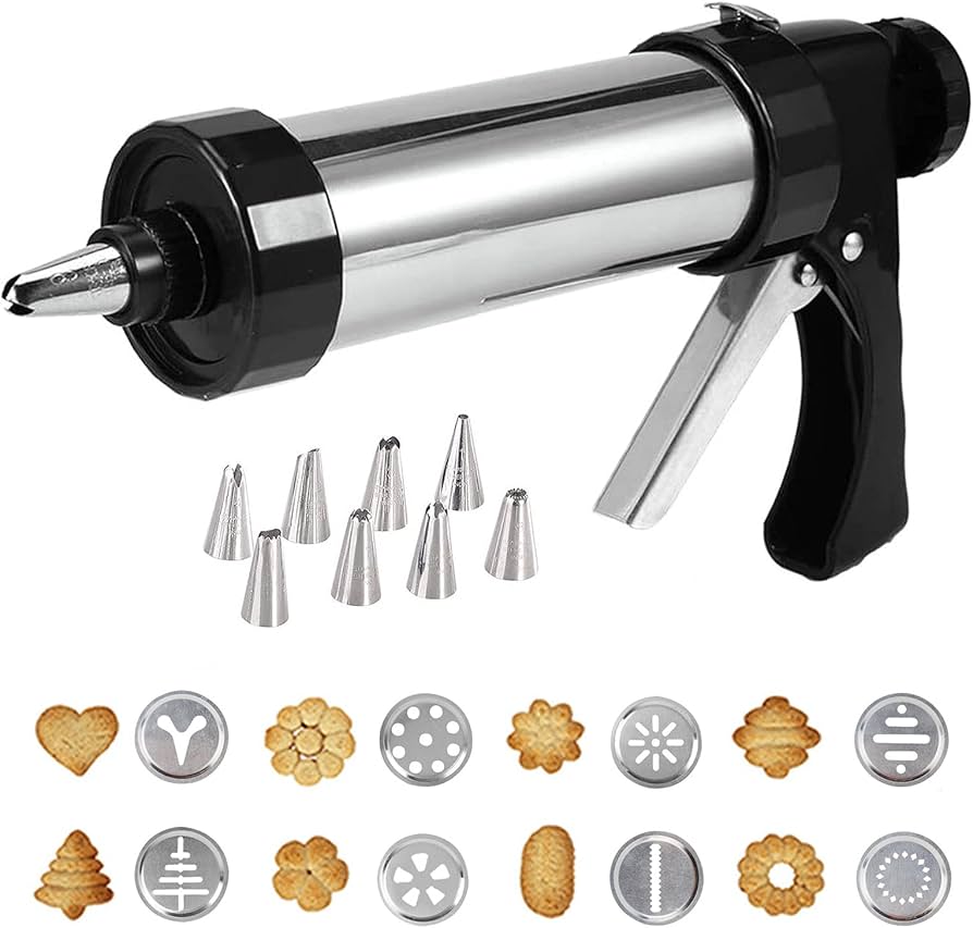 Cookie Press And Icing Set