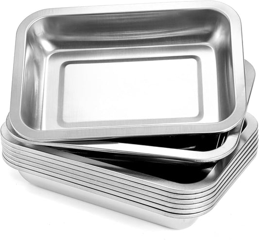 Stainless Steel Rectangular Tray