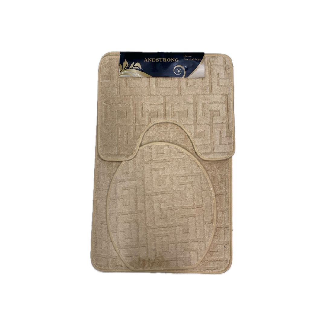 3 Pcs Bathroom Mat