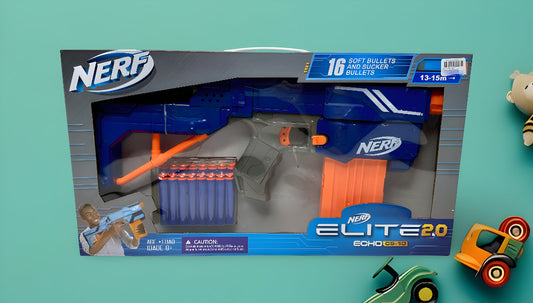 Nerf Elite Echo Cs-10 With 16 Bullets
