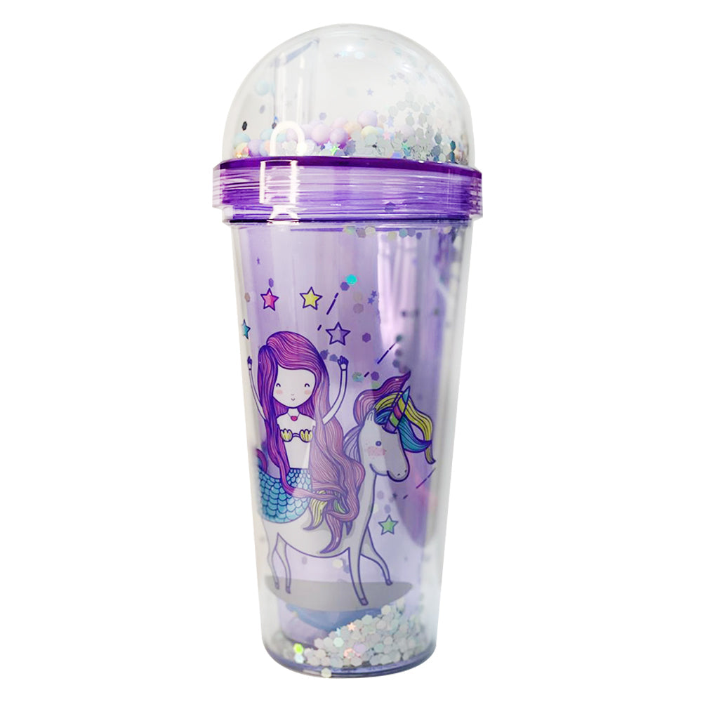 Mermaid Plastic Cup 400ml