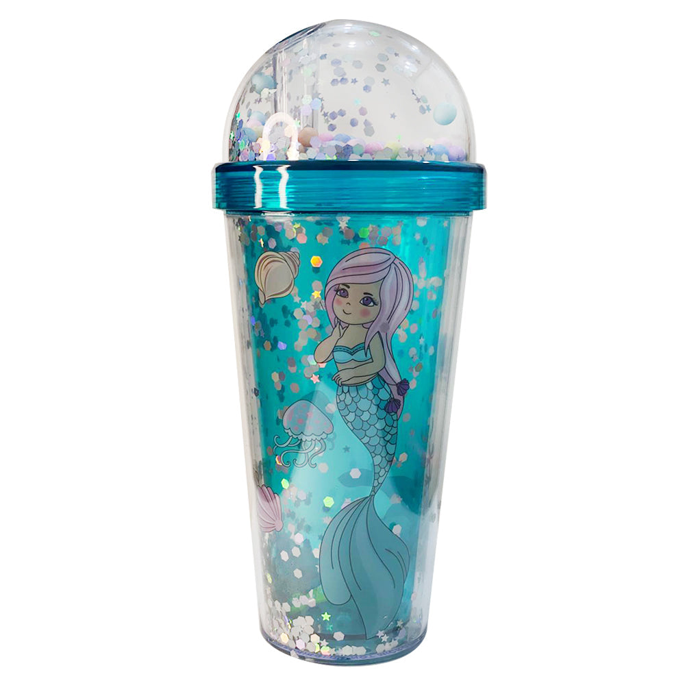 Mermaid Plastic Cup 400ml