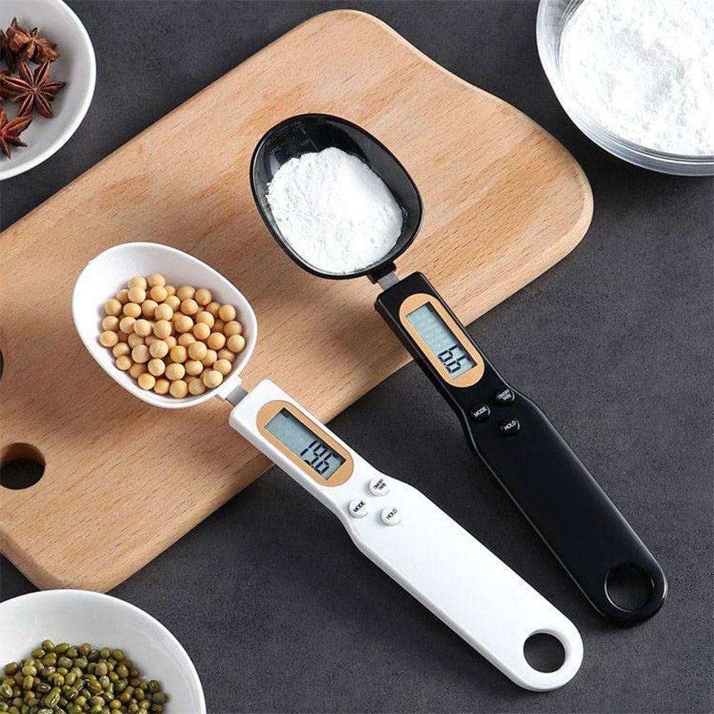 Electronic Kitchen Scale LCD Digital Measuring Food Spoon
