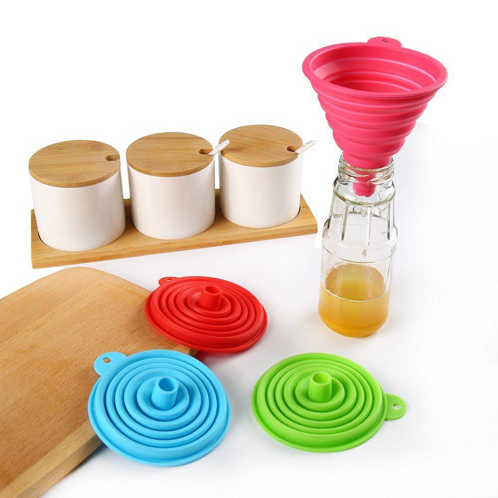 Mini Collapsible Silicone Funnel