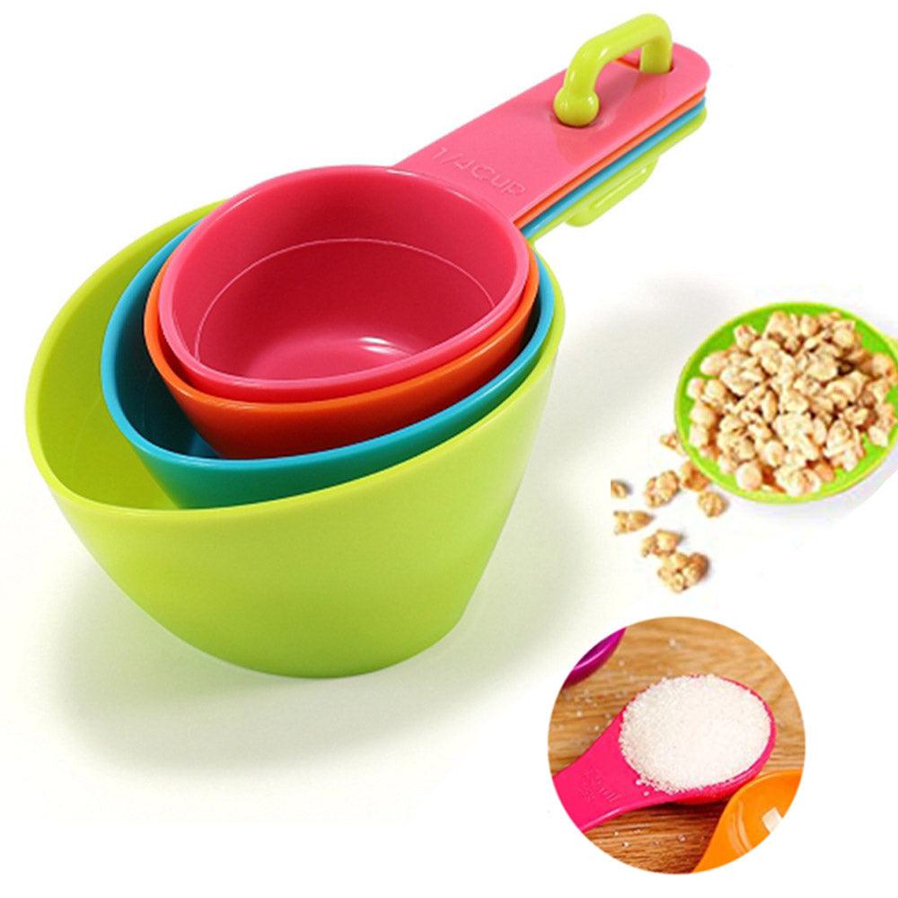 Measuring Cups Set 4 Pcs Kitchen Tool Scoop