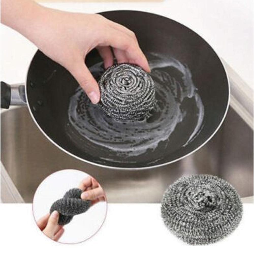 Star Scrubber Washing Steel Scrubber 6 Pcs Pack / 28002