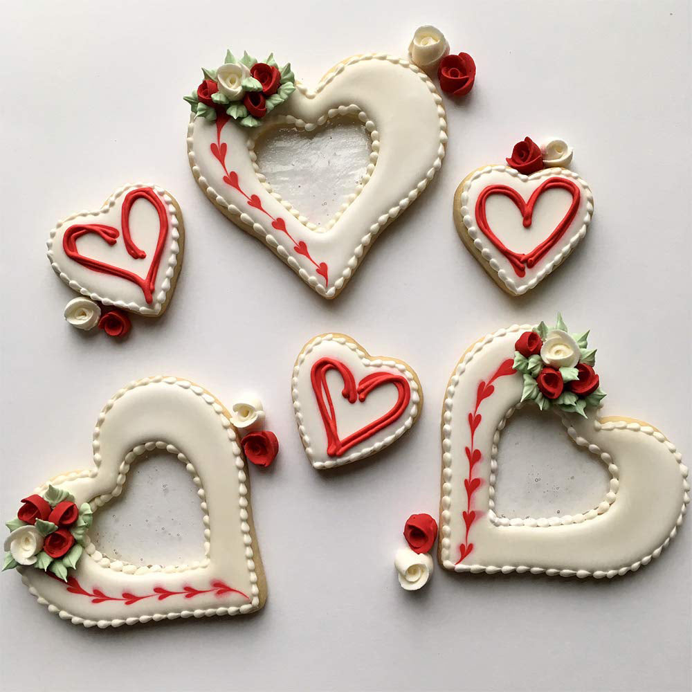 Cookie Cutters Set Stainless Steel Multi-Size Biscuit Cutters Cutting Shapes 20 Pcs