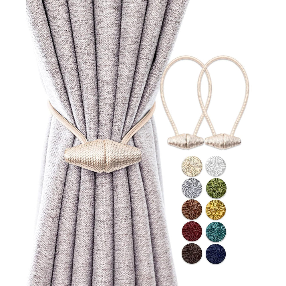 Conical Curtain Magnetic Buckle Strap Non Perforated Curtain Buckle