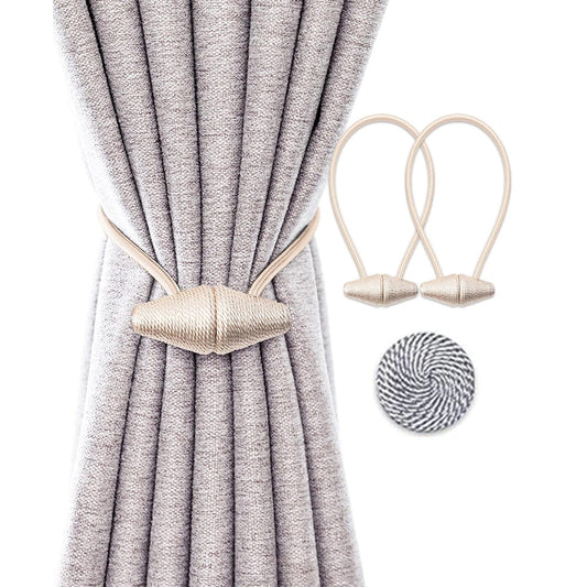 Conical Curtain Magnetic Buckle Strap Non Perforated Curtain Buckle