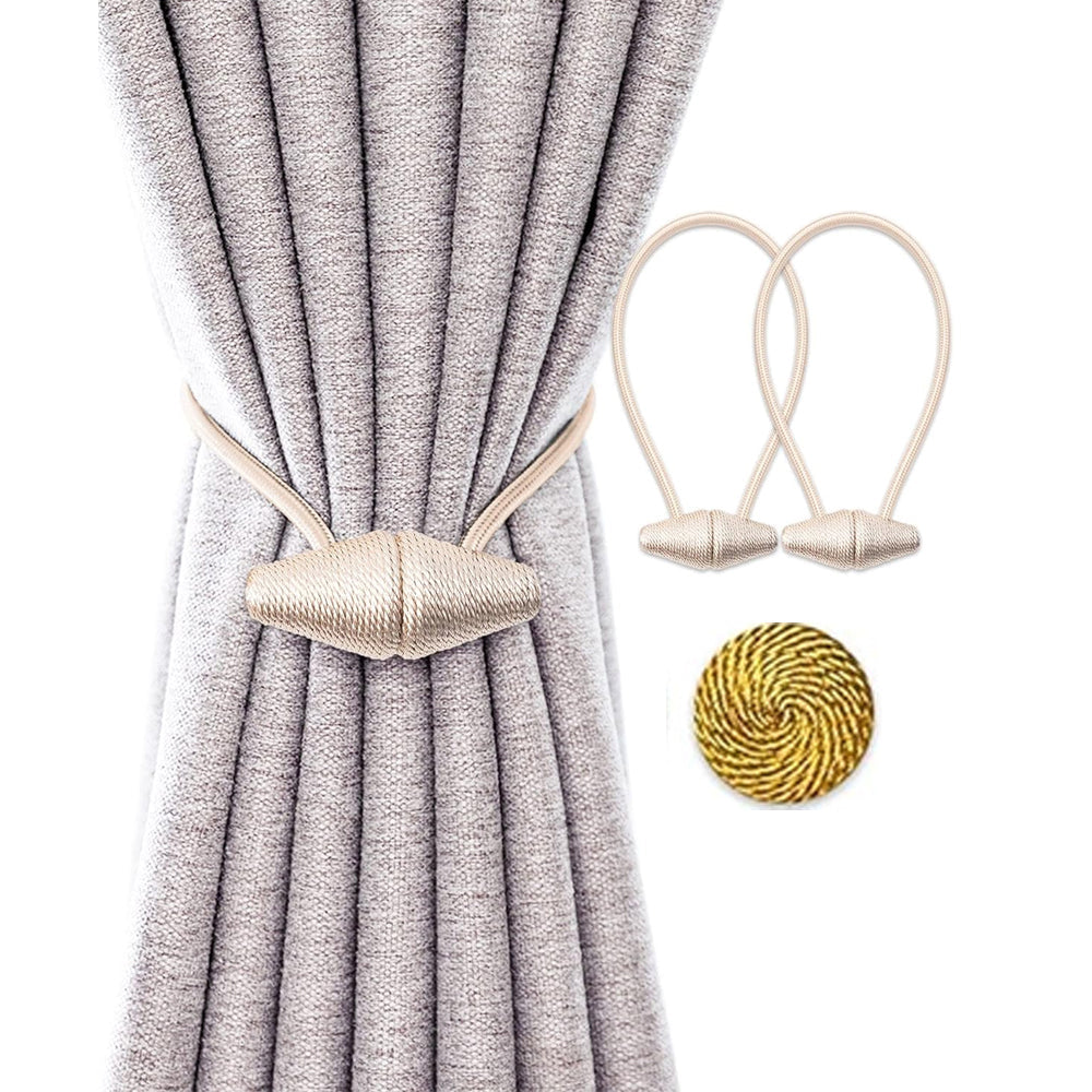 Conical Curtain Magnetic Buckle Strap Non Perforated Curtain Buckle