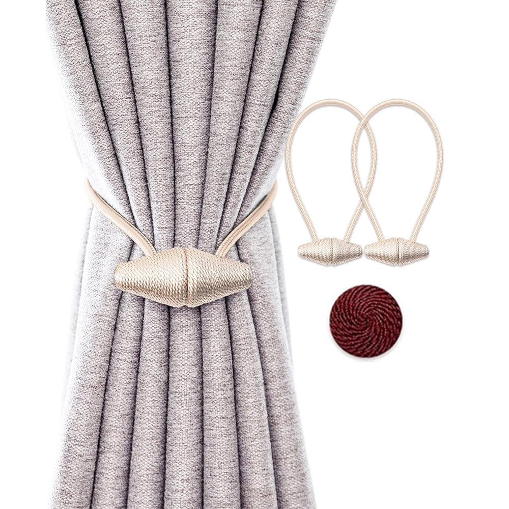 Conical Curtain Magnetic Buckle Strap Non Perforated Curtain Buckle