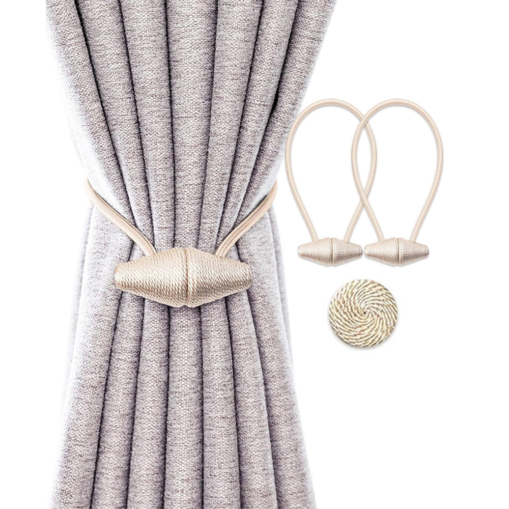 Conical Curtain Magnetic Buckle Strap Non Perforated Curtain Buckle