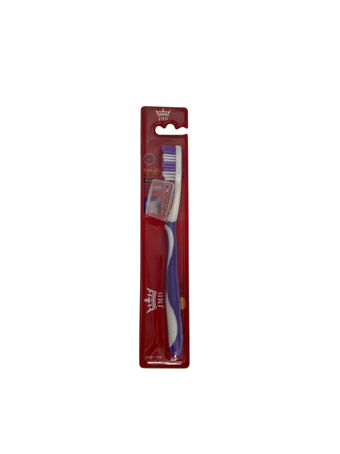2 Pcs Soft Toothbrush With Cover Set