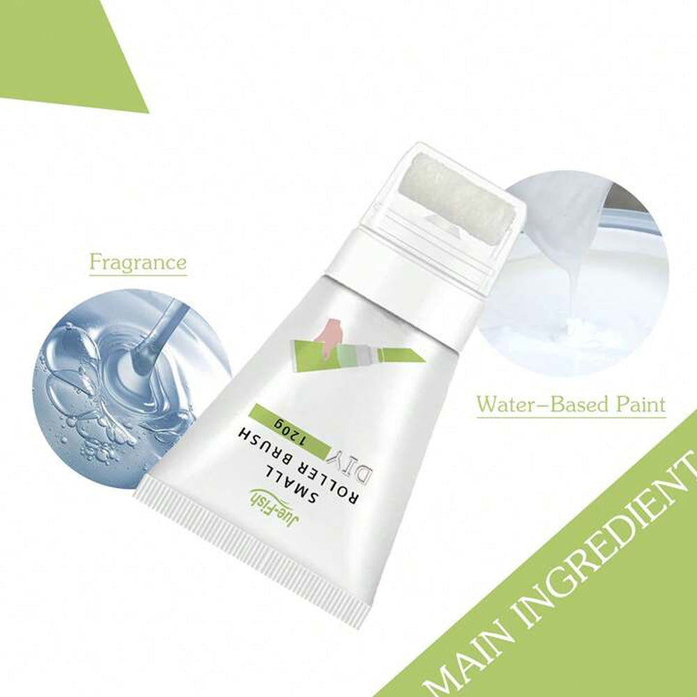 Wall Paint Repair With White Mini Roller Brush 120g