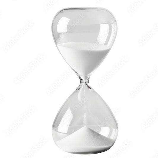 Transparent Hourglass 24x9 Cm / 255815