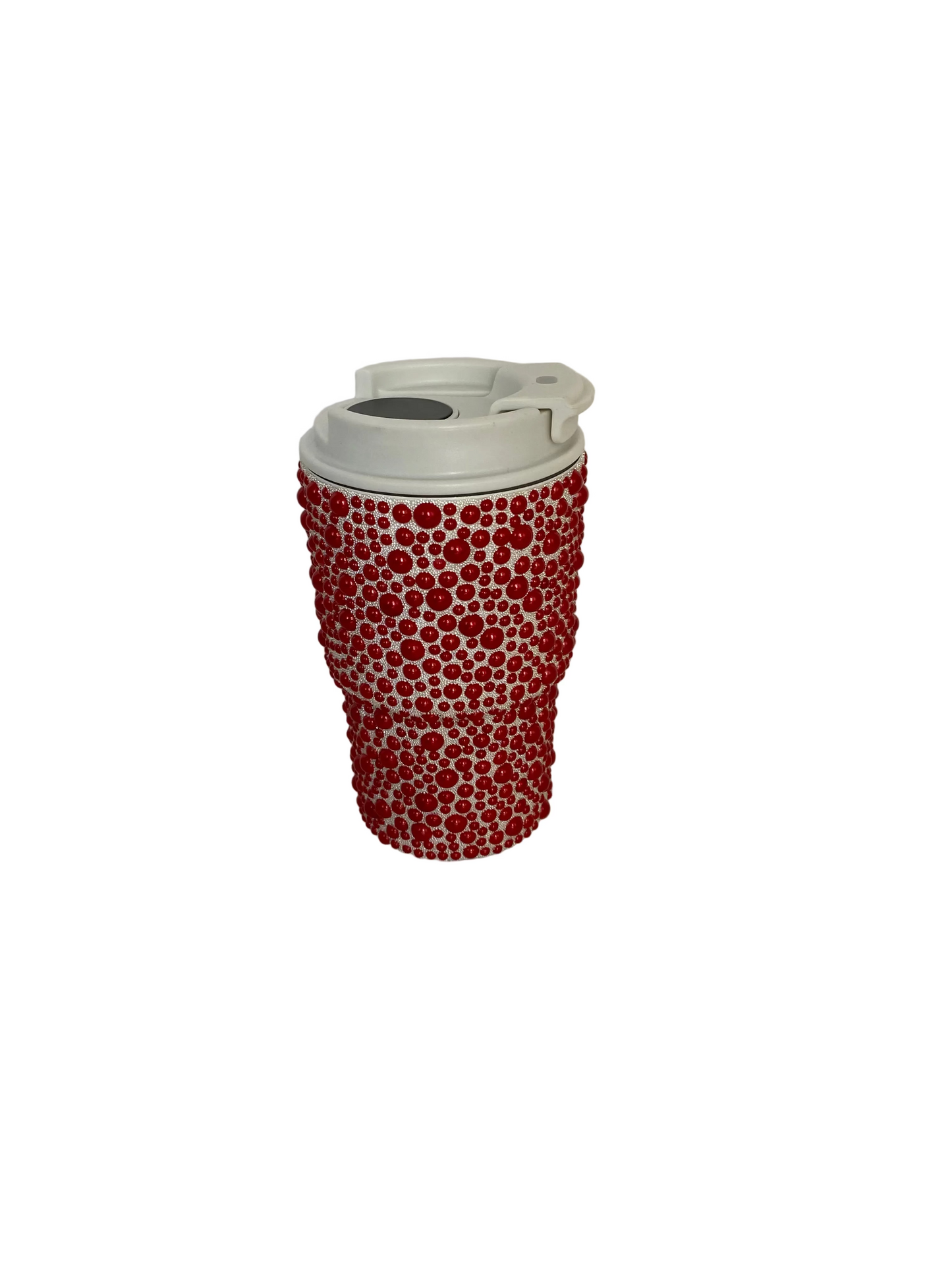 500 ML Sparkly Rhinestone Stainless Steel Vacuum Coffee Mug With Led Temperature