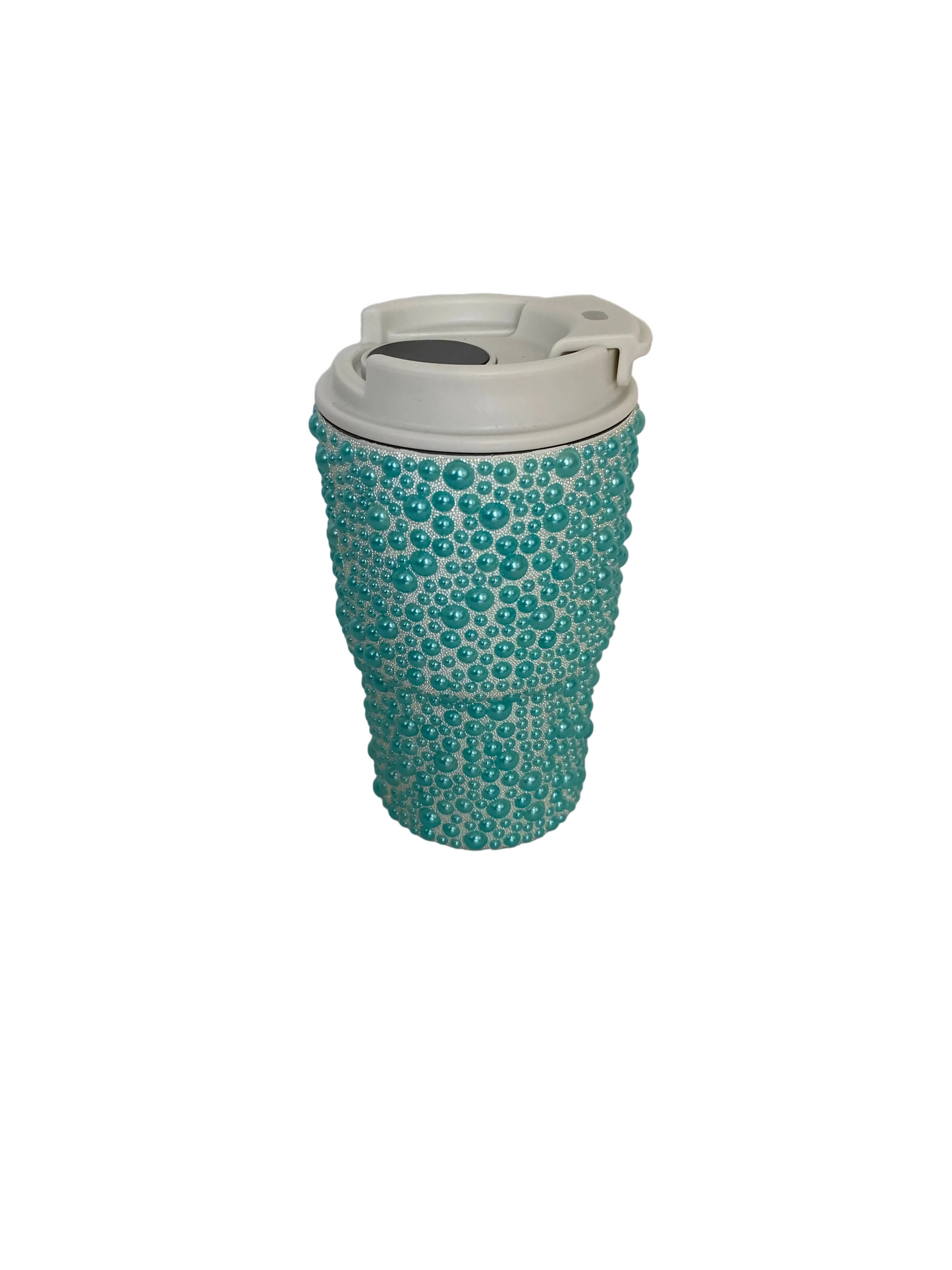 500 ML Sparkly Rhinestone Stainless Steel Vacuum Coffee Mug With Led Temperature