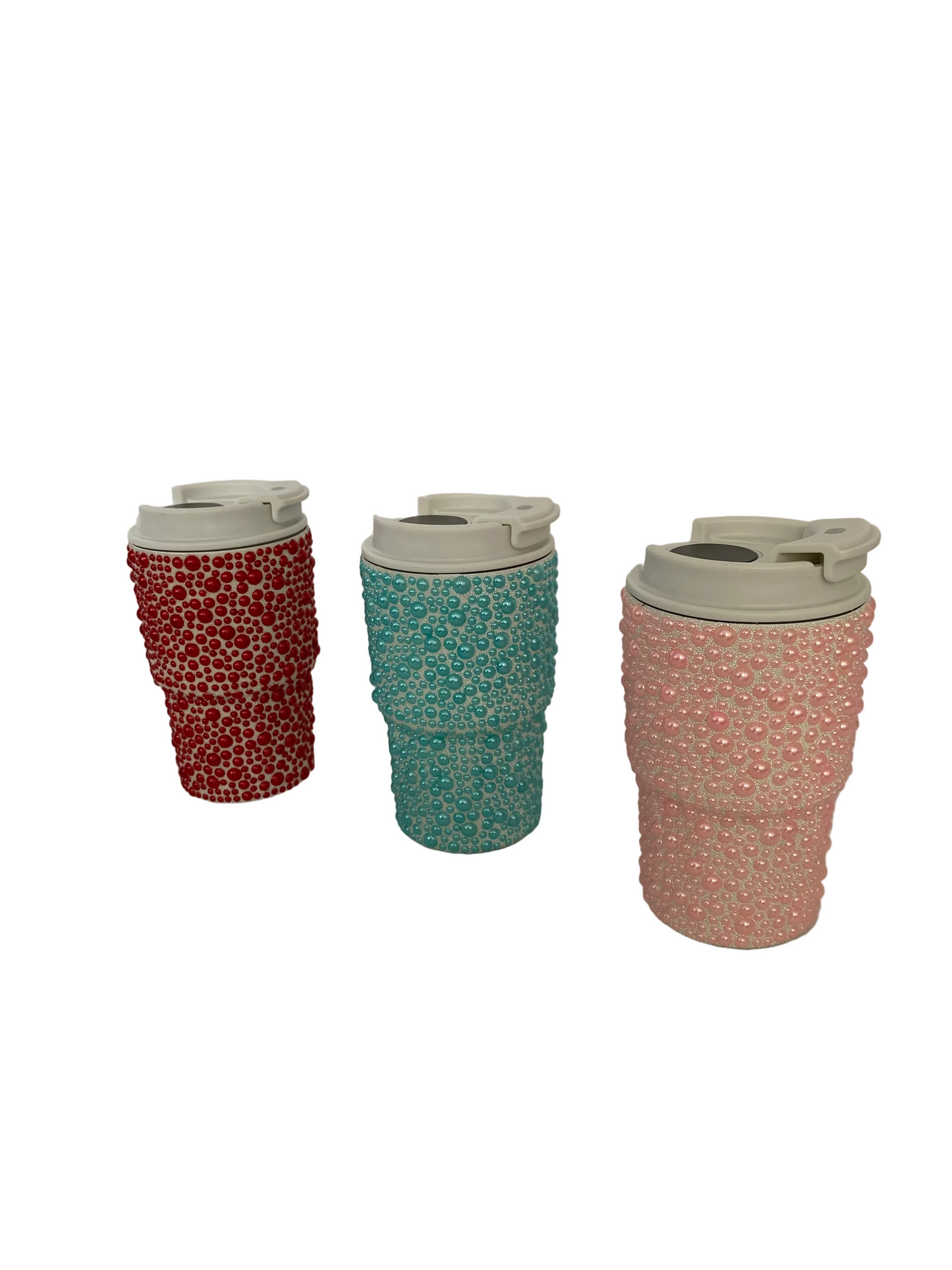 500 ML Sparkly Rhinestone Stainless Steel Vacuum Coffee Mug With Led Temperature
