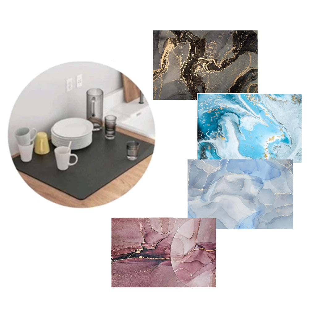 45 Cm Premium 3D Design Water-Absorbent Mat