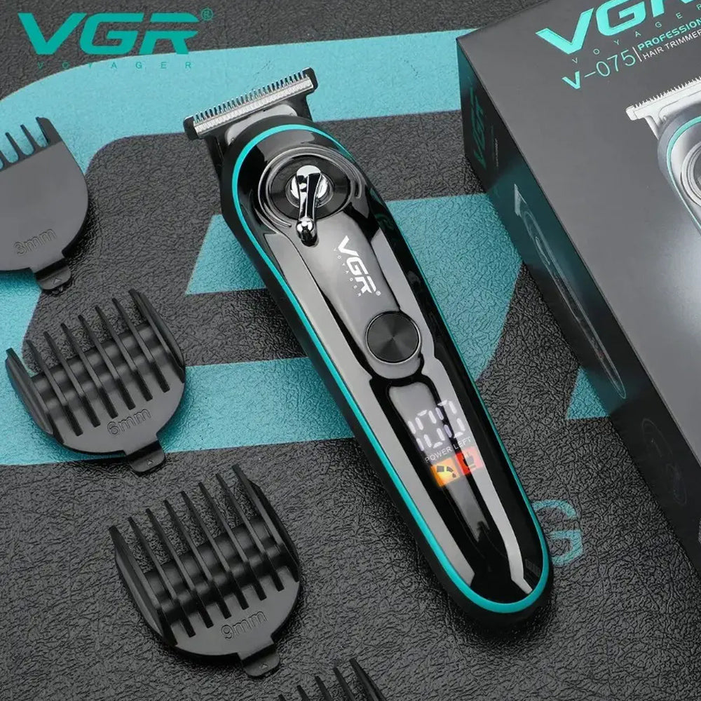 VGR Electric Hair Clippers Trimmer USB / V-075