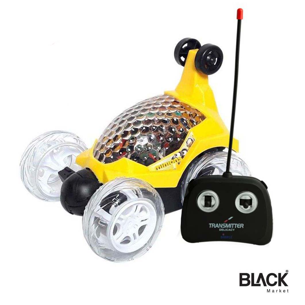 Acrobatic Car 360 Degree Rotating Stunt Car with Light, Music And Remote Control