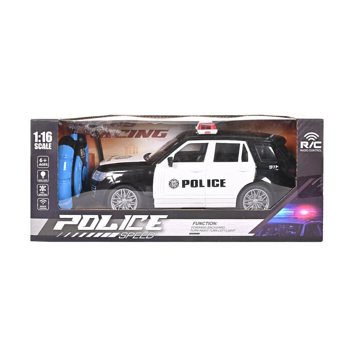 Remote Control High Speed Police Car
