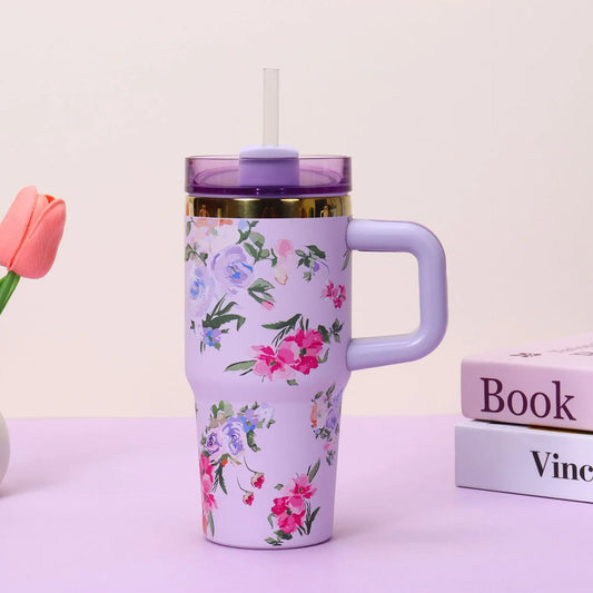 500 ML Stainless Steel Vacuum Insulated Tumbler With Straw