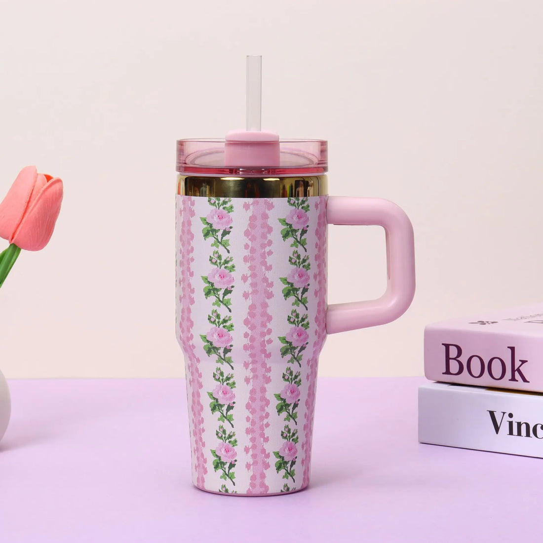 500 ML Stainless Steel Vacuum Insulated Tumbler With Straw