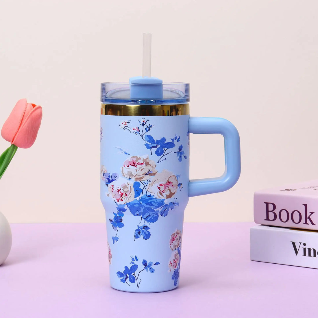 500 ML Stainless Steel Vacuum Insulated Tumbler With Straw