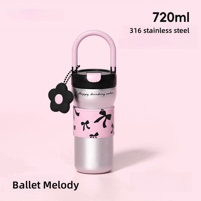 750 ML Stainless Steel Hand Holding Thermos Cup