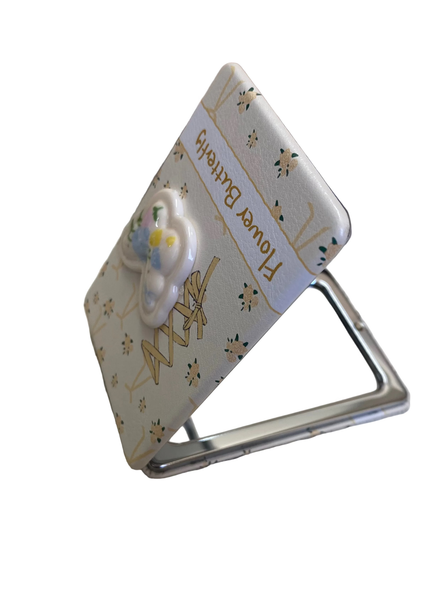 Rectangular Foldable Mirror - Butterfly