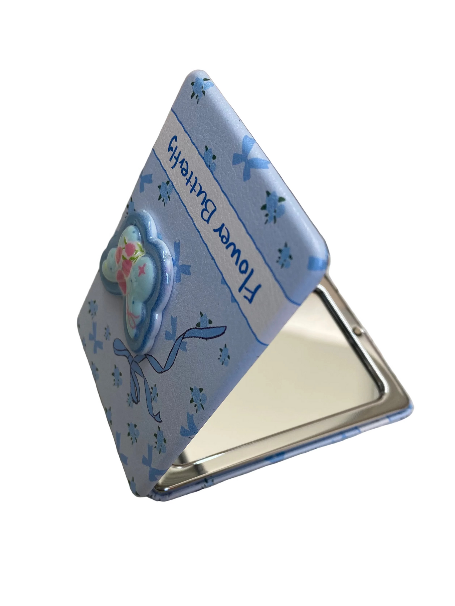 Rectangular Foldable Mirror - Butterfly
