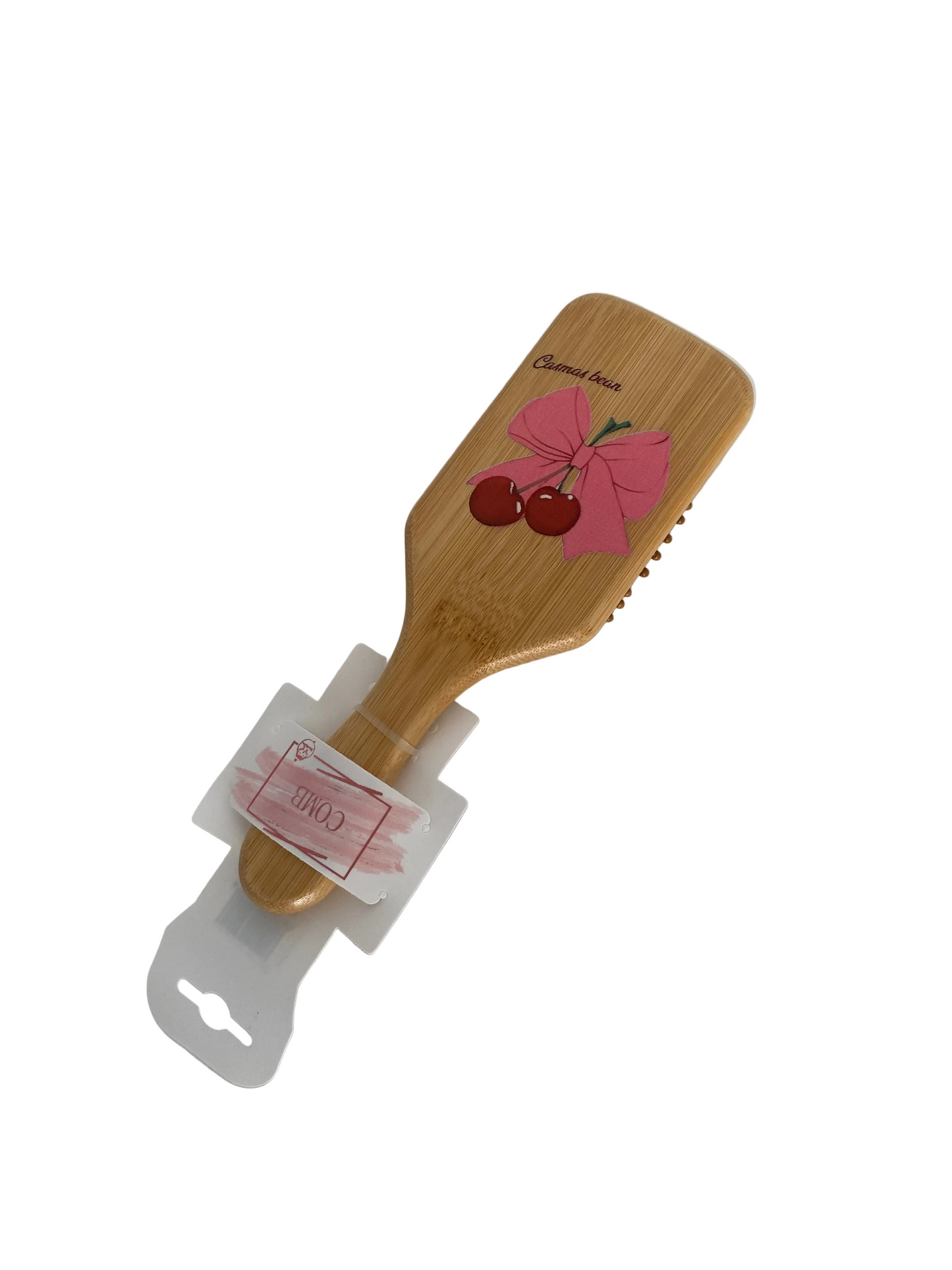 Bamboo Hair Brush - Cherry