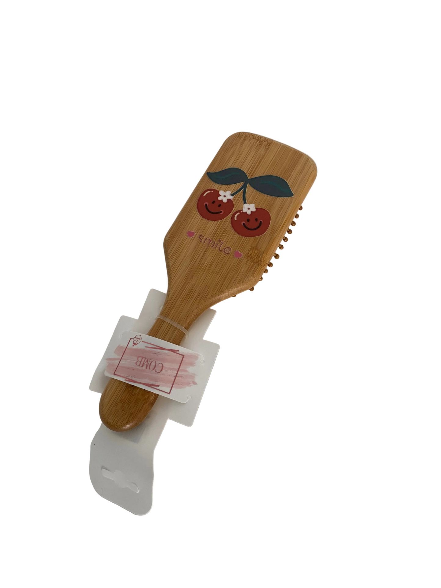 Bamboo Hair Brush - Cherry