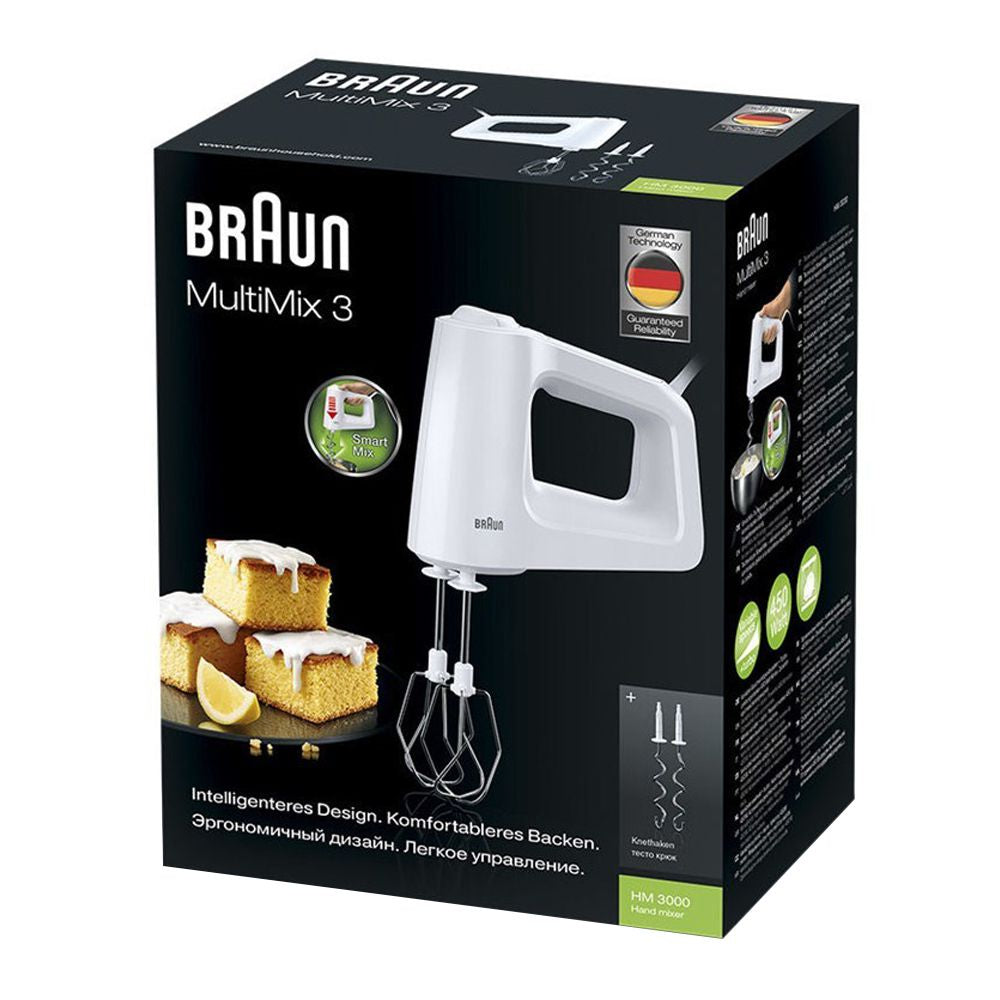 BRAUN, MultiMix 3 Hand Mixer, HM 3000