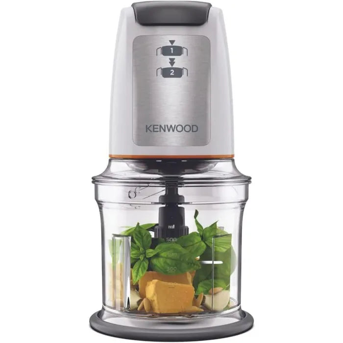 Kenwood Chopper with Attachments 500 Watt 500ml - Silver and White