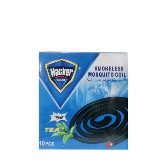Hacker Warrior Smokeless Mosquito Coil - 10 Pcs