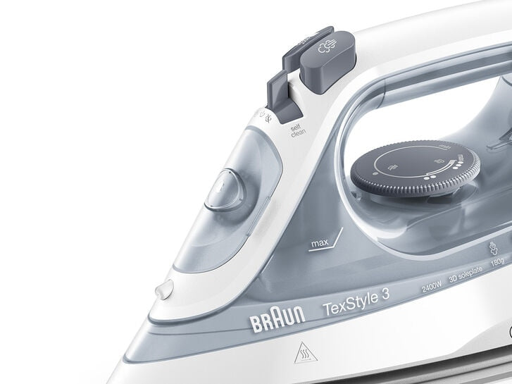 BRAUN, TexStyle 3 Steam iron SI 3054 Grey