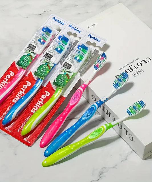 Perkins, Medium Hardness Toothbrush