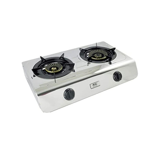 General Star, Stainless Steel Gaz Stove 2 Burners