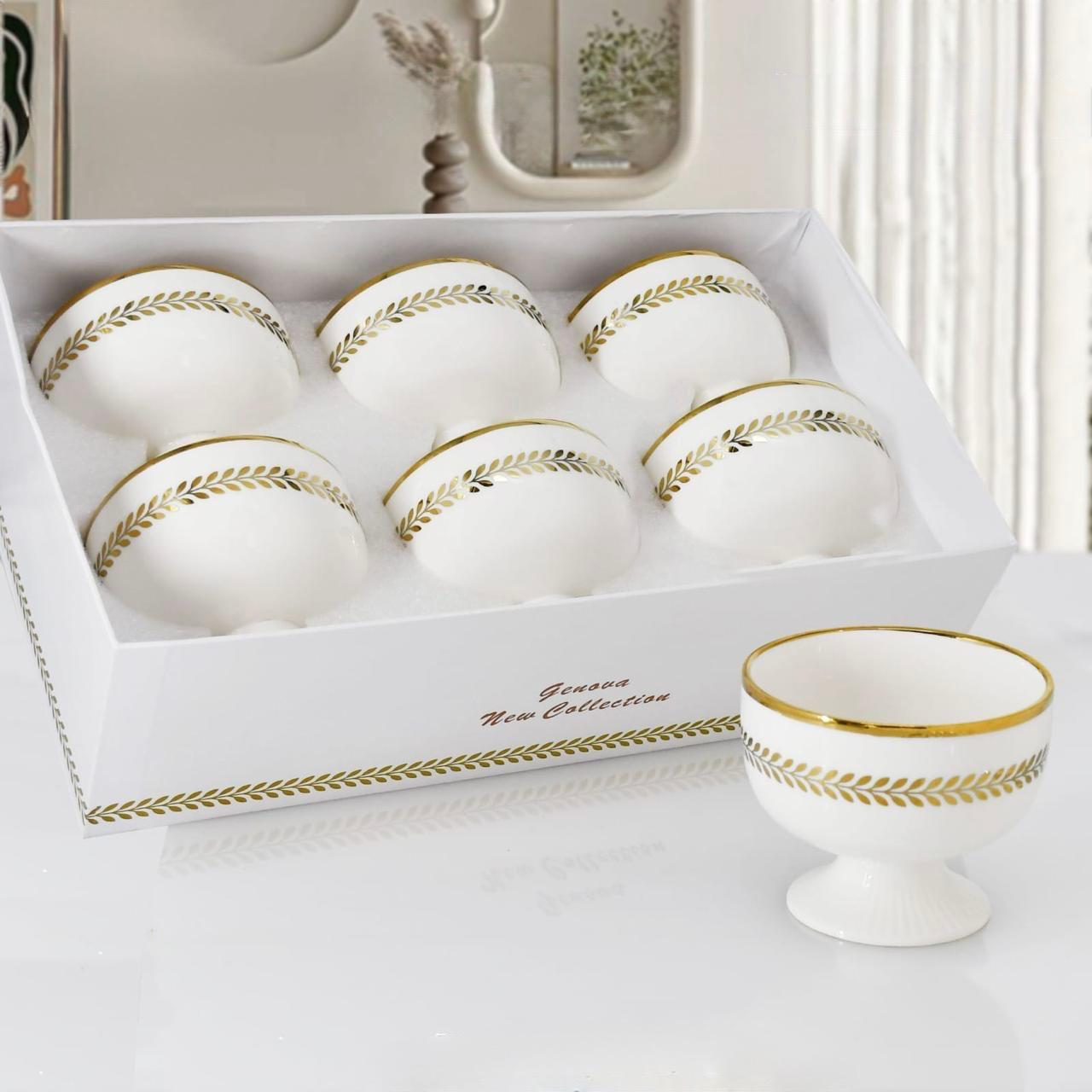 Genova, 6 PCs Bowls With Base